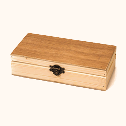 Кутия за съхранение с плъзгащ се капак B01 — 24 × 12 × 6 cm