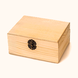 Кутия за съхранение със зъбна сглобка B04 — 20 × 16 × 9 cm