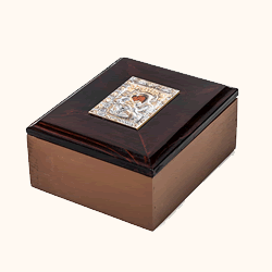 Компактна квадратна кутия B14 — 16 × 14 × 7 cm
