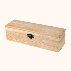Кутия за вино с плъзгащ се капак B21 — 30 × 9 × 9 cm